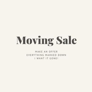 🍍Moving Sale🍍 I need it gone!🍍